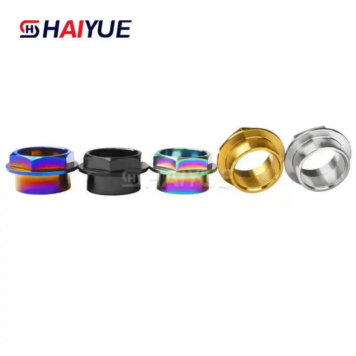 Titanium Front Wheel Axle Nut